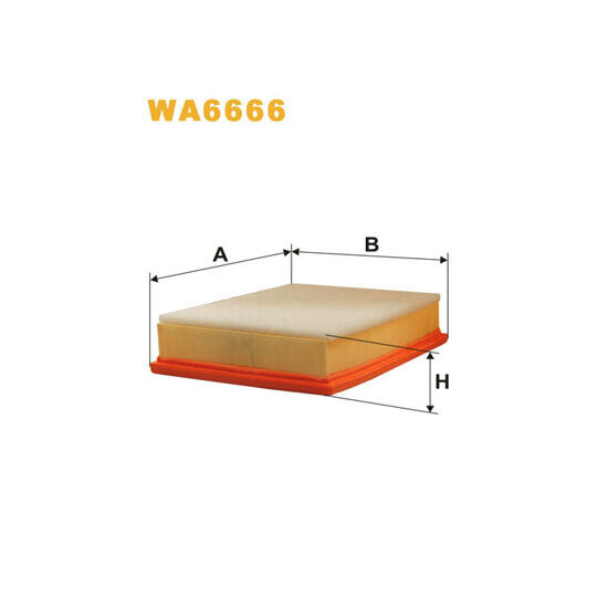 WA6666 - Air filter 