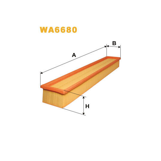 WA6680 - Air filter 