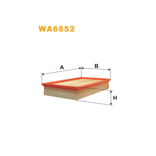 WA6652 - Air filter 
