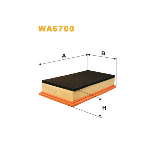 WA6700 - Air filter 