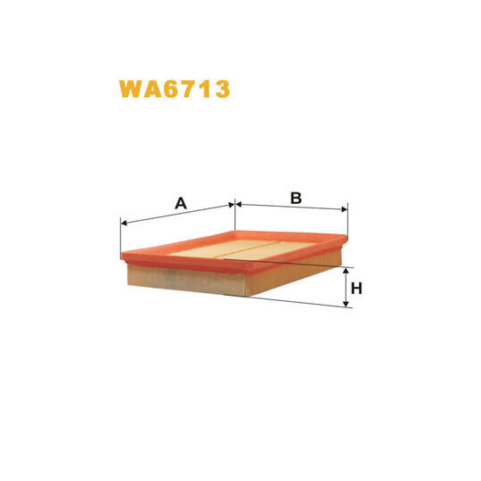 WA6713 - Air filter 