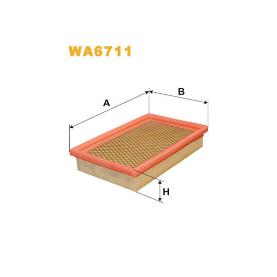 WA6711 - Air filter 