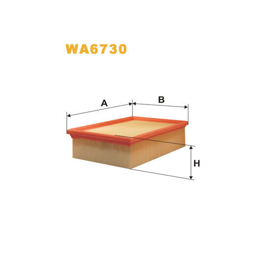 WA6730 - Air filter 