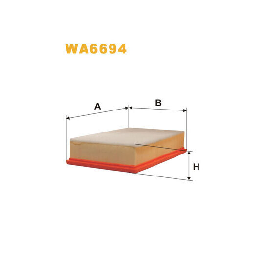 WA6694 - Air filter 