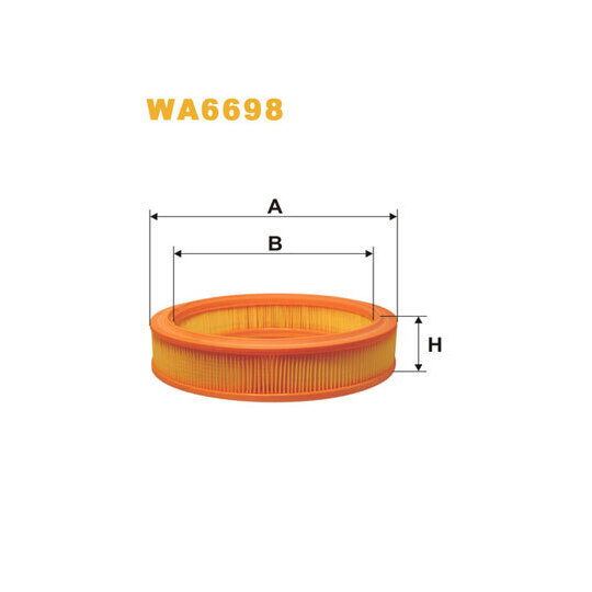 WA6698 - Air filter 