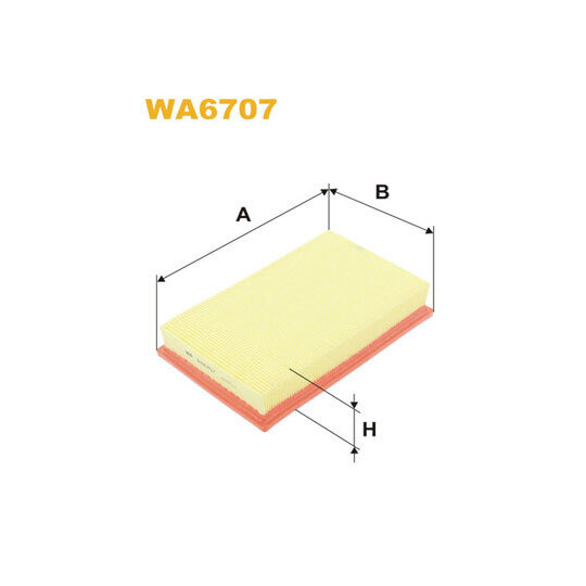 WA6707 - Air filter 