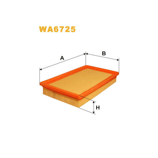WA6725 - Air filter 
