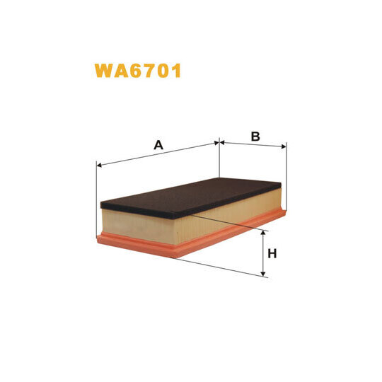 WA6701 - Air filter 