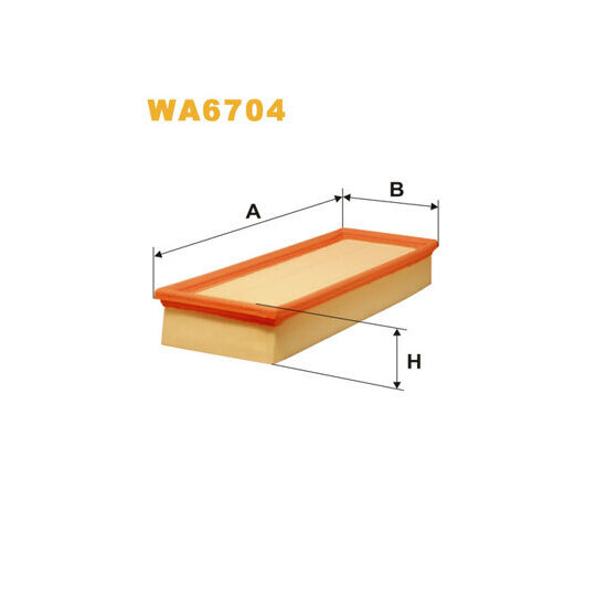 WA6704 - Air filter 