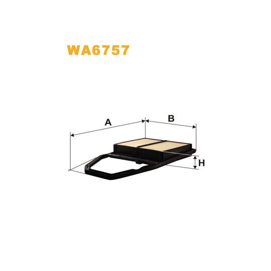 WA6757 - Air filter 
