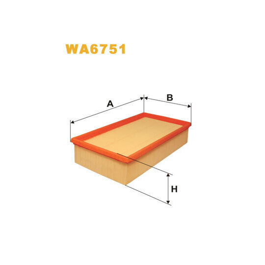 WA6751 - Air filter 