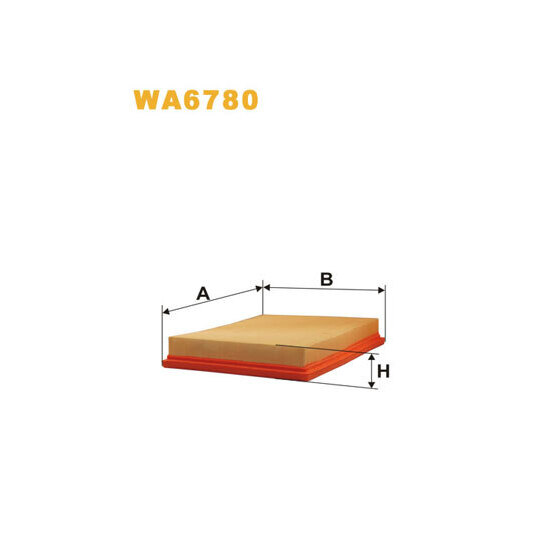 WA6780 - Air filter 