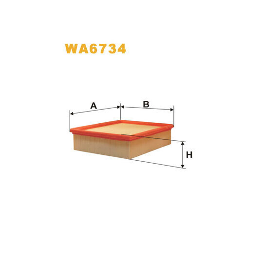 WA6734 - Air filter 