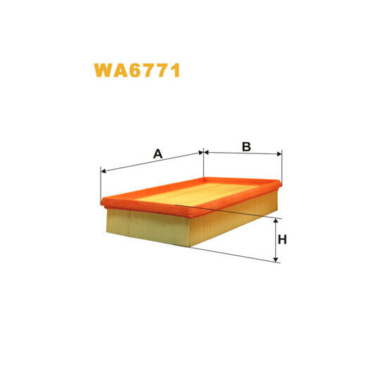 WA6771 - Air filter 