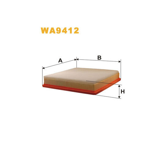 WA9412 - Air filter 