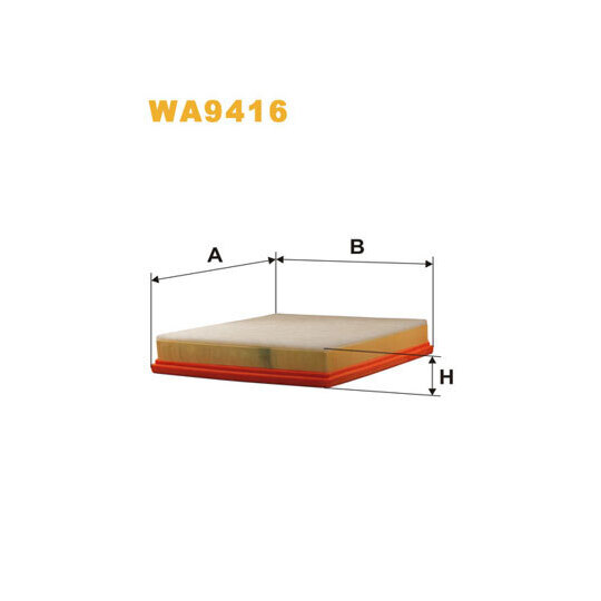 WA9416 - Air filter 