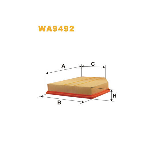 WA9492 - Air filter 