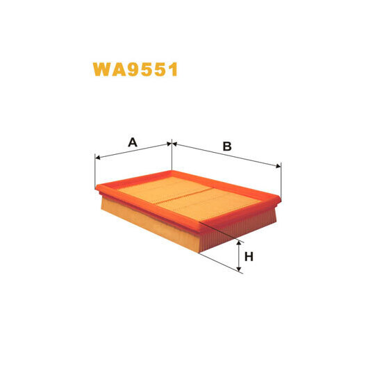WA9551 - Air filter 
