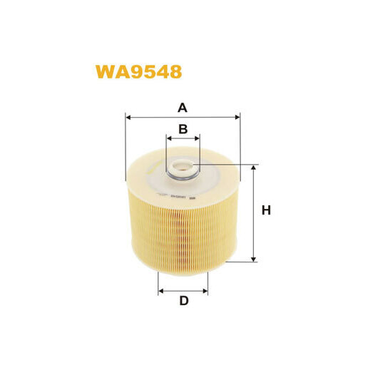 WA9548 - Air filter 