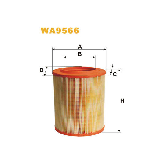 WA9566 - Air filter 