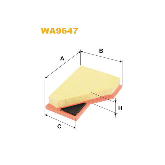 WA9647 - Air filter 