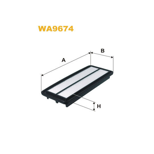 WA9674 - Air filter 