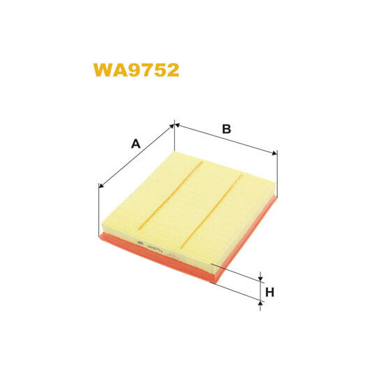 WA9752 - Air filter 
