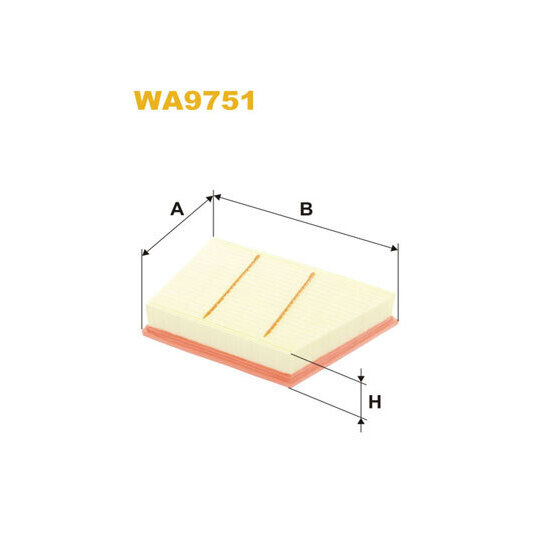WA9751 - Air filter 
