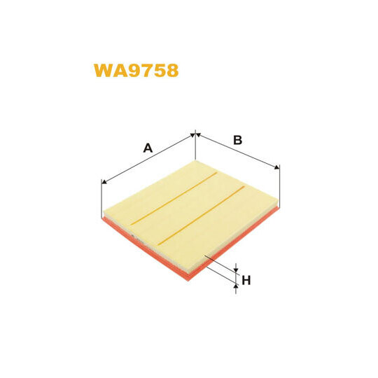 WA9758 - Air filter 