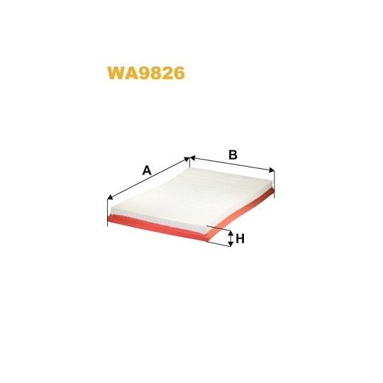 WA9826 - Air filter 