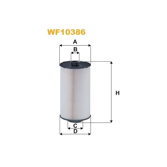 WF10386 - Fuel filter 