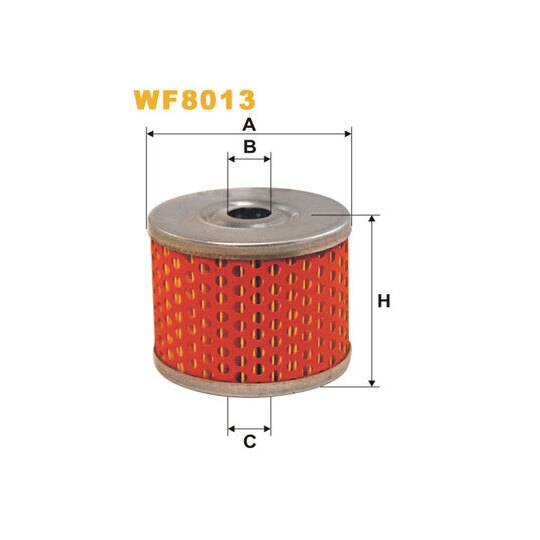 WF8013 - Polttoainesuodatin 