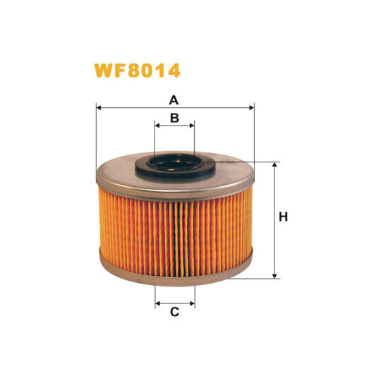 WF8014 - Kütusefilter 