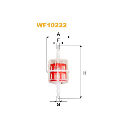 WF10222 - Bränslefilter 