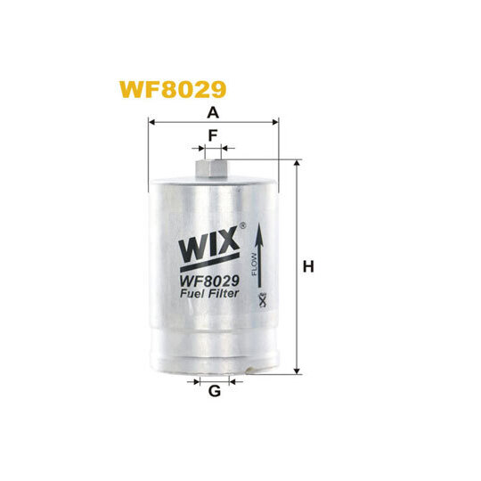 WF8029 - Polttoainesuodatin 