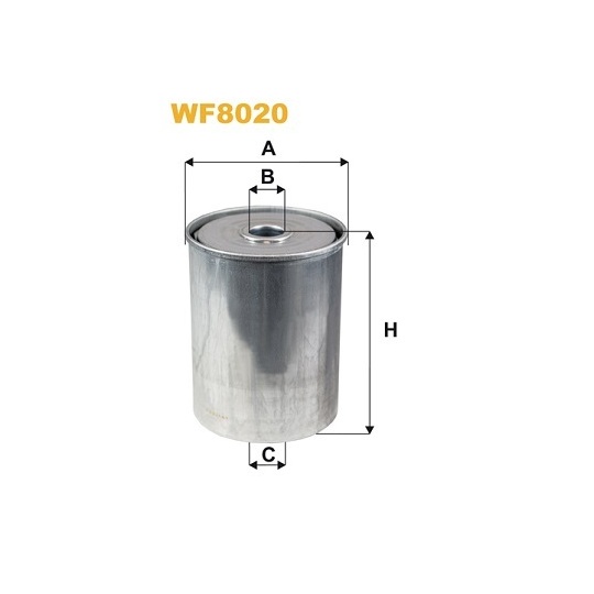WF8020 - Kütusefilter 