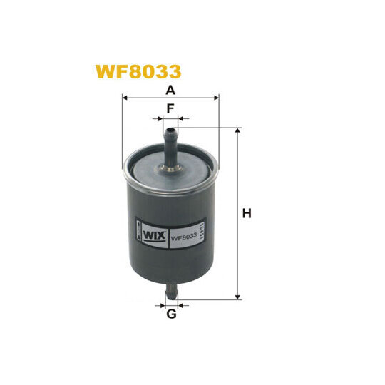WF8033 - Kütusefilter 