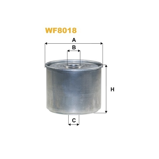 WF8018 - Polttoainesuodatin 