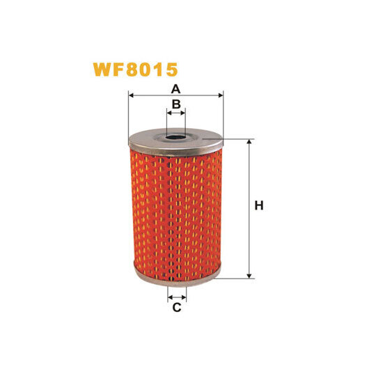 WF8015 - Kütusefilter 
