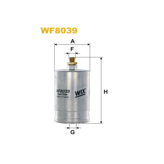 WF8039 - Bränslefilter 