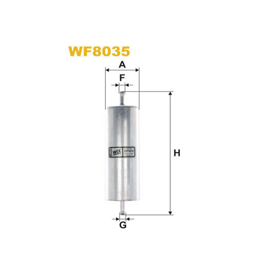 WF8035 - Polttoainesuodatin 
