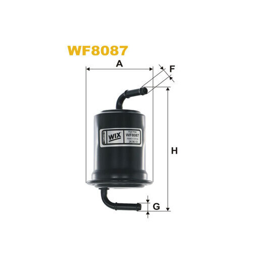 WF8087 - Bränslefilter 