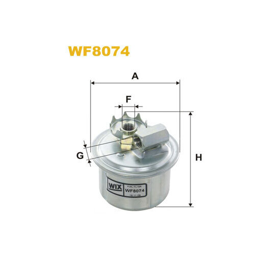 WF8074 - Kütusefilter 