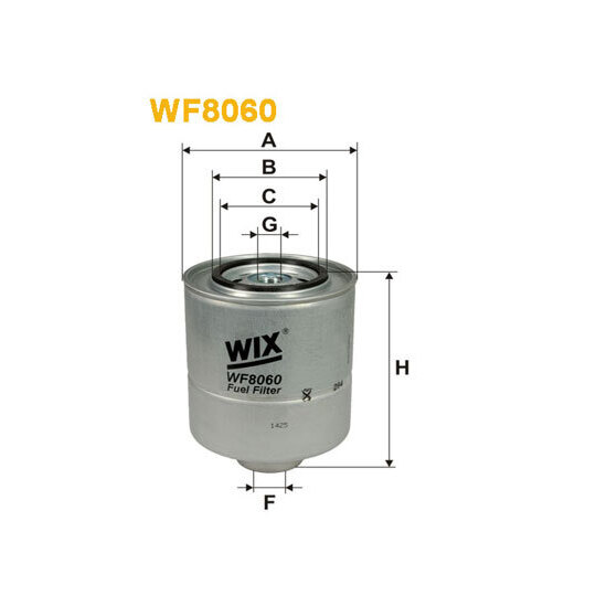 WF8060 - Bränslefilter 