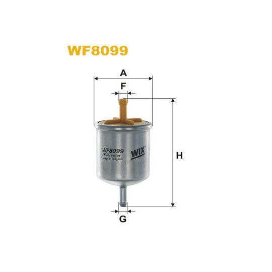 WF8099 - Bränslefilter 