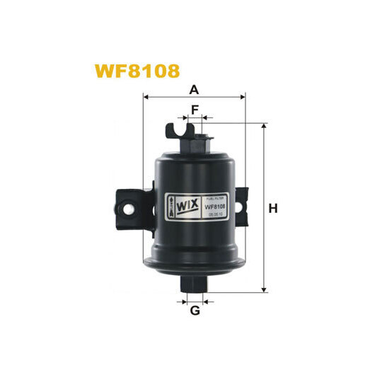 WF8108 - Bränslefilter 