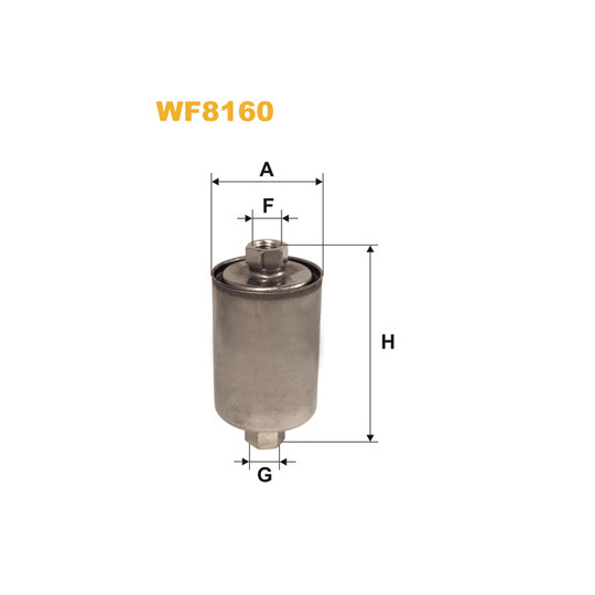 WF8160 - Polttoainesuodatin 