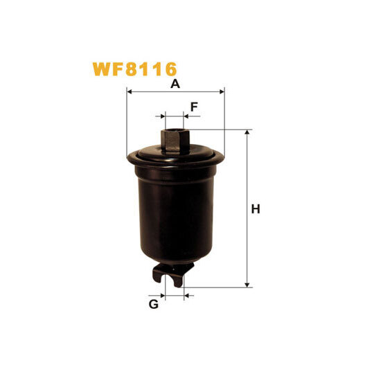 WF8116 - Fuel filter 