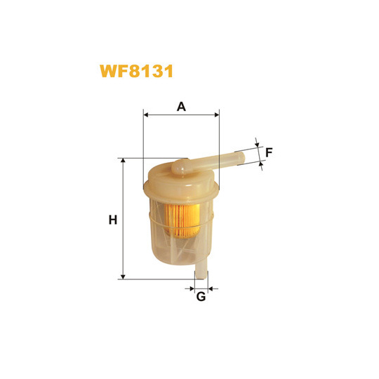 WF8131 - Fuel filter 