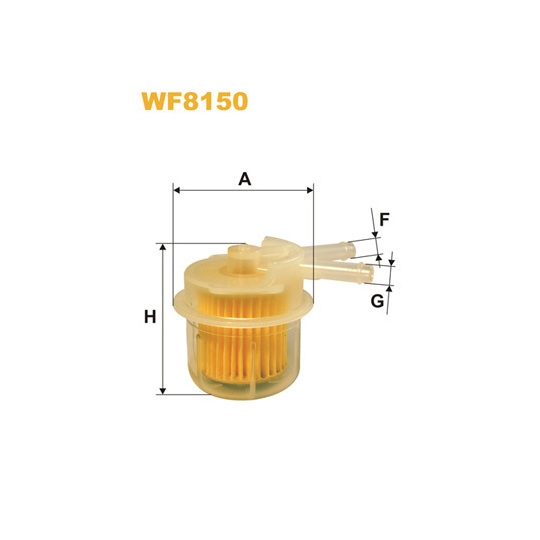 WF8150 - Kütusefilter 
